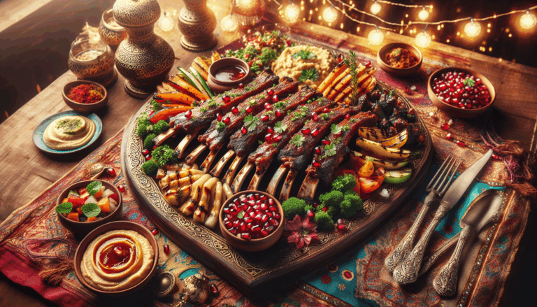 The Fusion Of Middle Eastern Flavors And BBQ Ribs