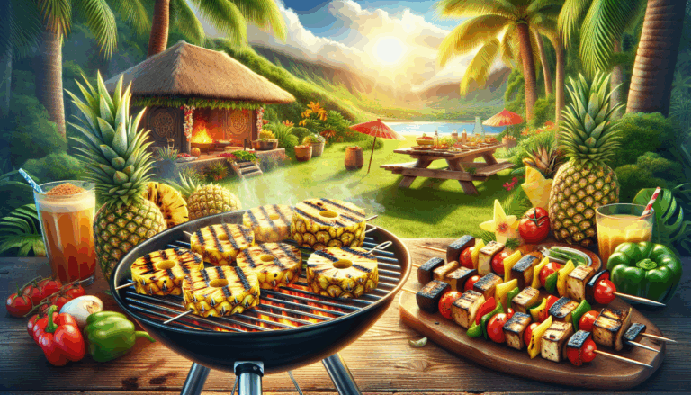 Tropical Fruit Grilling And Hawaiian-Inspired Veggie BBQ Delights